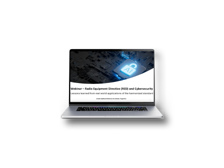 On-Demand webinar - RED and Cybersecurity